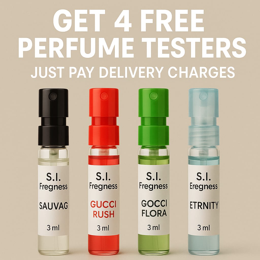 Gallsy Perfume Testers – 4 Premium Fragrances | Free Pack (Advance Delivery Charges Apply)